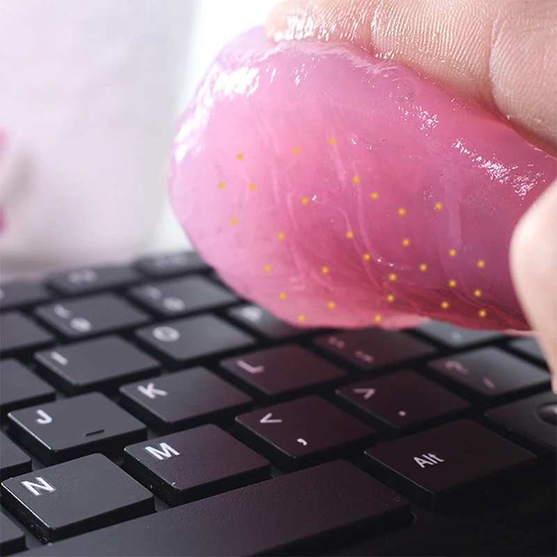 60ml Slime for Keyboard Cleaner Magic Super Gel Dust Clean Clay Mud Supplies Toys for Keyboard Laptop USB Cleanser Glue Gifts