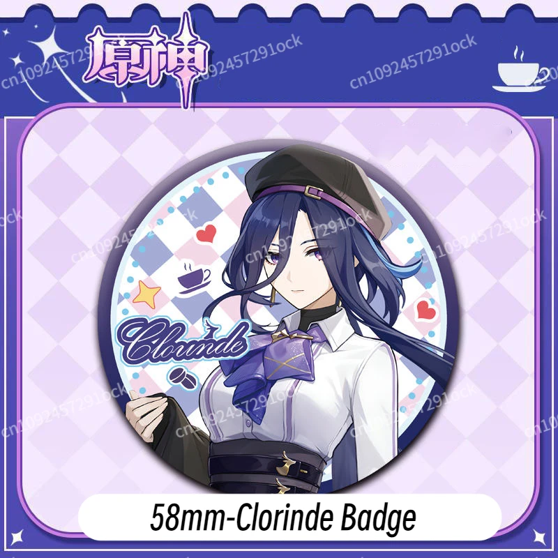 

Genshin Impact Clorinde Sigewinne фигурная подставка