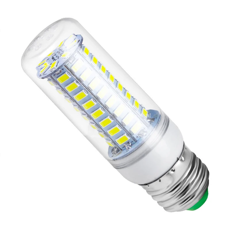 E27 E14 LED Corn Bulb 24 36 48 56 69 72 LEDs SMD 5730 220V Lampada LED Lamp Chandelier Candle LED Light Bombilla images - 6