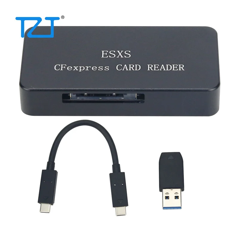 Считыватель карт TZT для ESXS CFexpress, устройство для чтения карт SONY, G160T, CFexpress, 10 Гбит/с, обработка с ЧПУ