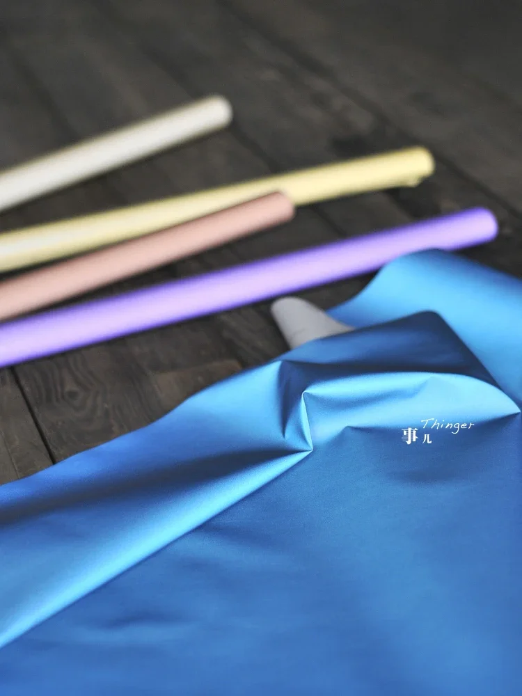 Цветная светоотражающая ткань ветровка пальто модная дизайнерская одежда