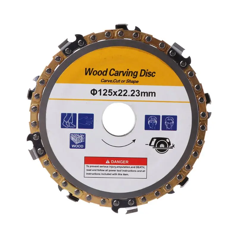 

5inch 22mm Diameter 9 Tooth Chainsaw Disc for Angle Grinders Circular Saw Blade
