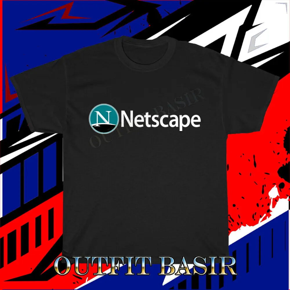 Новинка футболка с логотипом netscape navigator Забавный размер S - 5XL