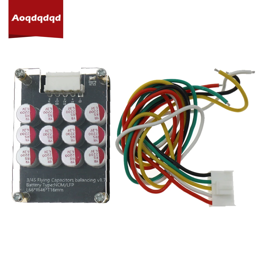 

Флюоресцентная плата для активного балансировщика а BMS, литий-ионный эквалайзер, передача баланса мощности с акриловым защитным чехлом