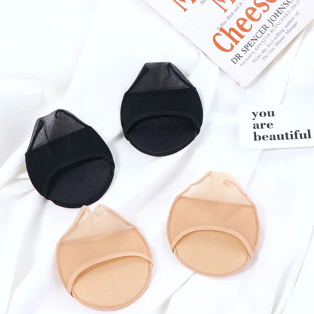 

Удобные летние силиконовые носки в горошек на высоком каблуке, Нескользящие невидимые носки, стельки на переднюю часть стопы, носки на половину ладони, женские Чулочно-носочные изделия