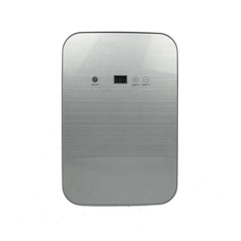 

HC-8L car used mini fridge glass door fridge portable car refrigerator best seller beautiful Cosmetic fridge
