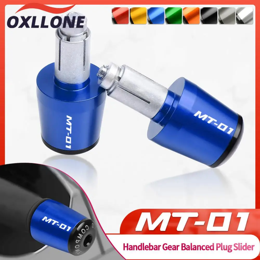 

Motorcycle Handle Bar End Handlebar Grips Anti Vibration Silder Plug FOR YAMAHA MT01 MT-01 MT 01 2004 2005 2006 2007 2008 2009