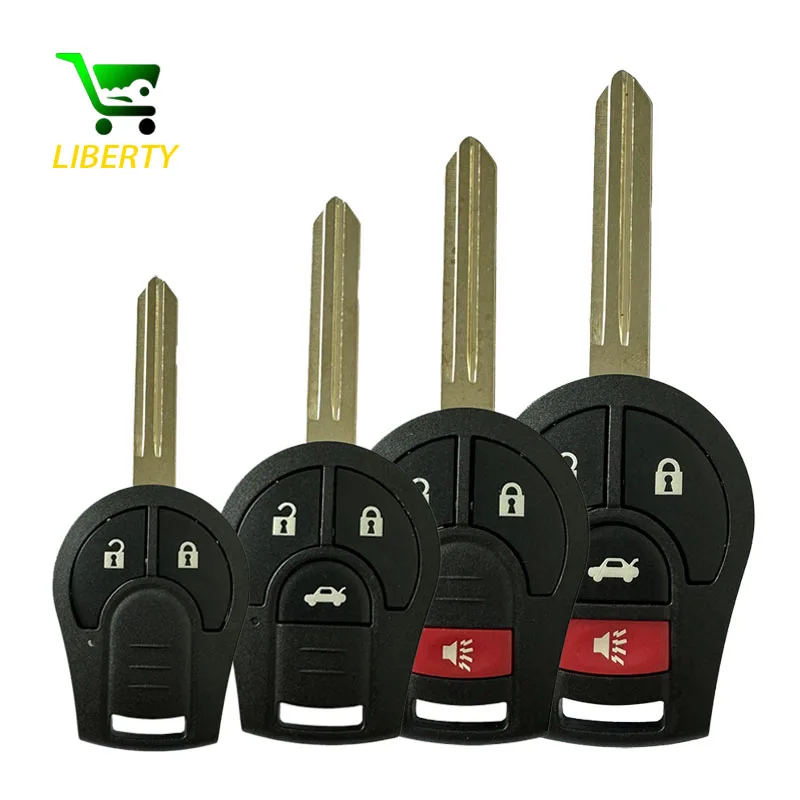 Автомобильный дистанционный брелок Liberty 2/3/4 315/433 МГц чип ID46 для Nissan Sunny Sylphy Tiida Livina