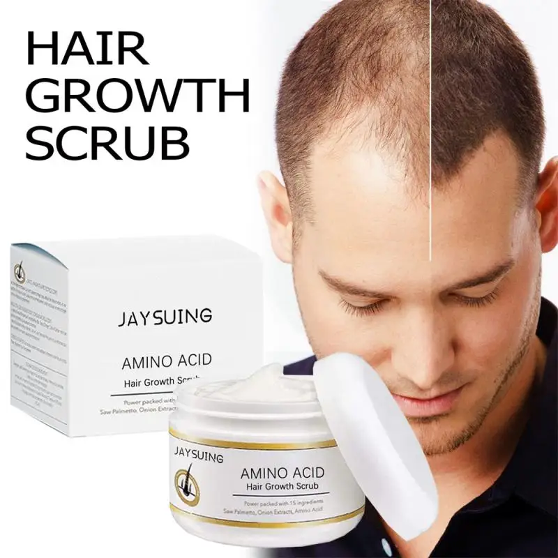 

Fast Hair Growth Scrub Products Anti Hair Loss Prevent Baldness Treatment Scalp Dry Damaged Beard Plant Hair Care Growth Scrub