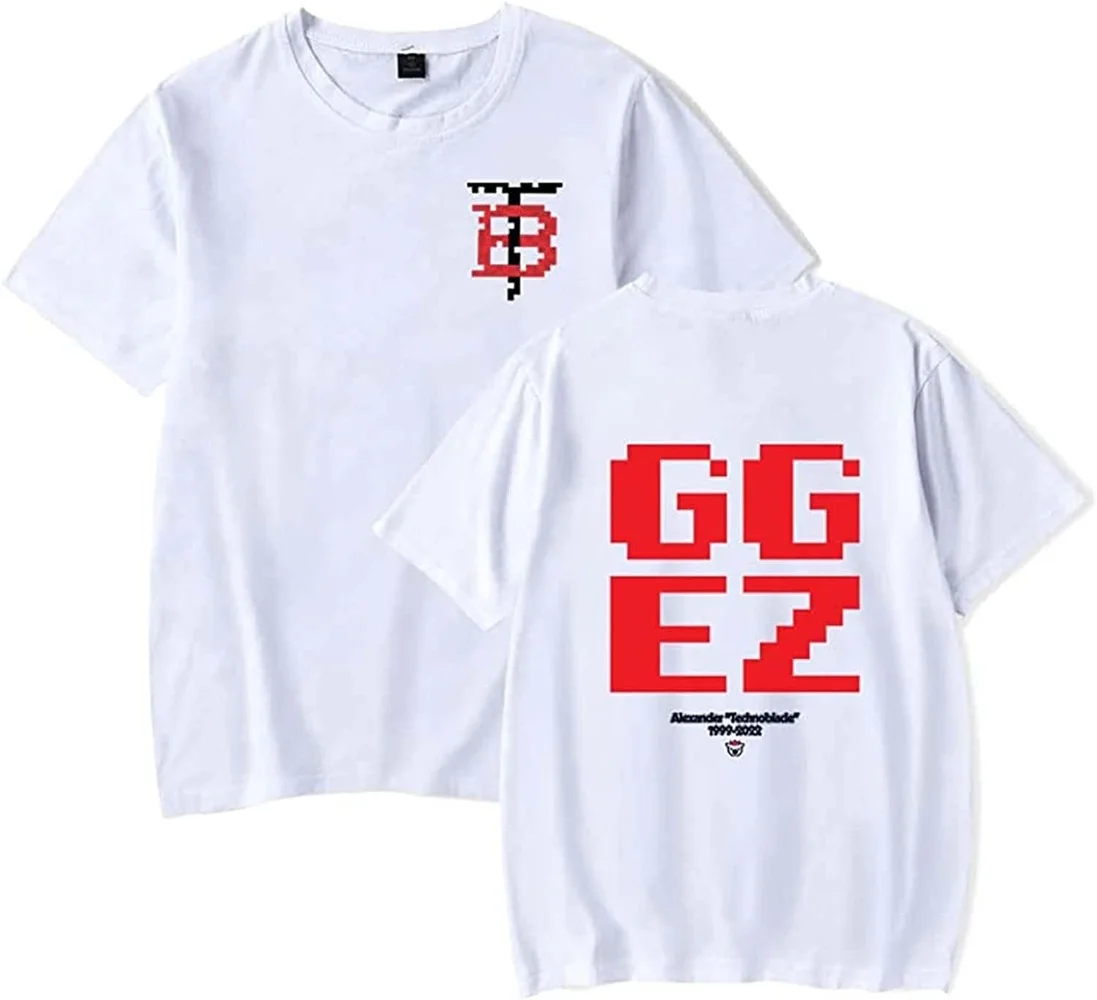 

Футболка мужская Technoblade Never Dies GGEZ Merch, футболка унисекс с круглым вырезом и коротким рукавом, футболка для мужчин и женщин, топы с отдыхом 2022