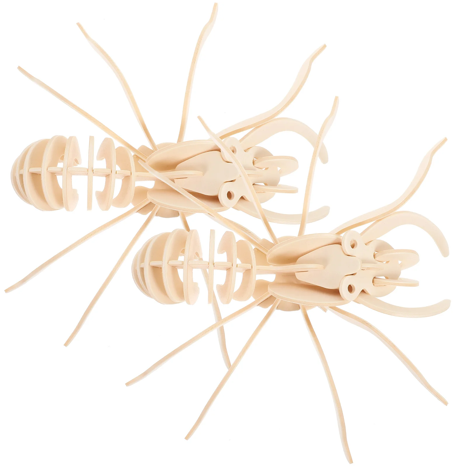 

2 шт., детский деревянный пазл-пазл «Паук»