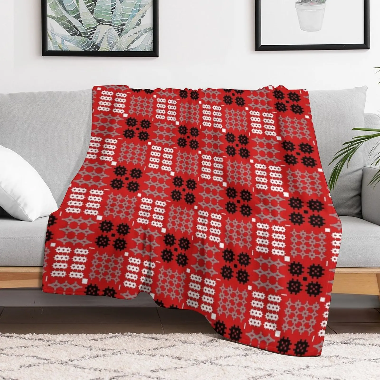 Вельш-дизайн Carthen Abdul Fisk Cym markii (красный) (Изображение с принтом - Не настоящий