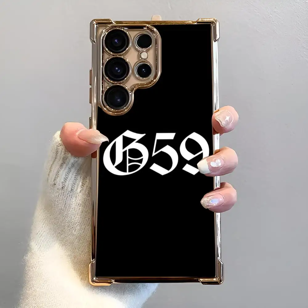 Singer S-$uicideBoy$ RASTAR Чехол для телефона с блестками против падения Samsung S25 S24 Ultra 23 Fe 22 Plus