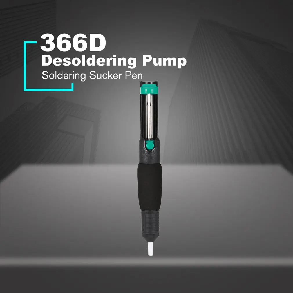 

Aluminum Metal Desoldering Pump Suction Tin Gun Soldering Sucker Pen Removal Vacuum Soldering Iron Desolder Hand Welding Tools