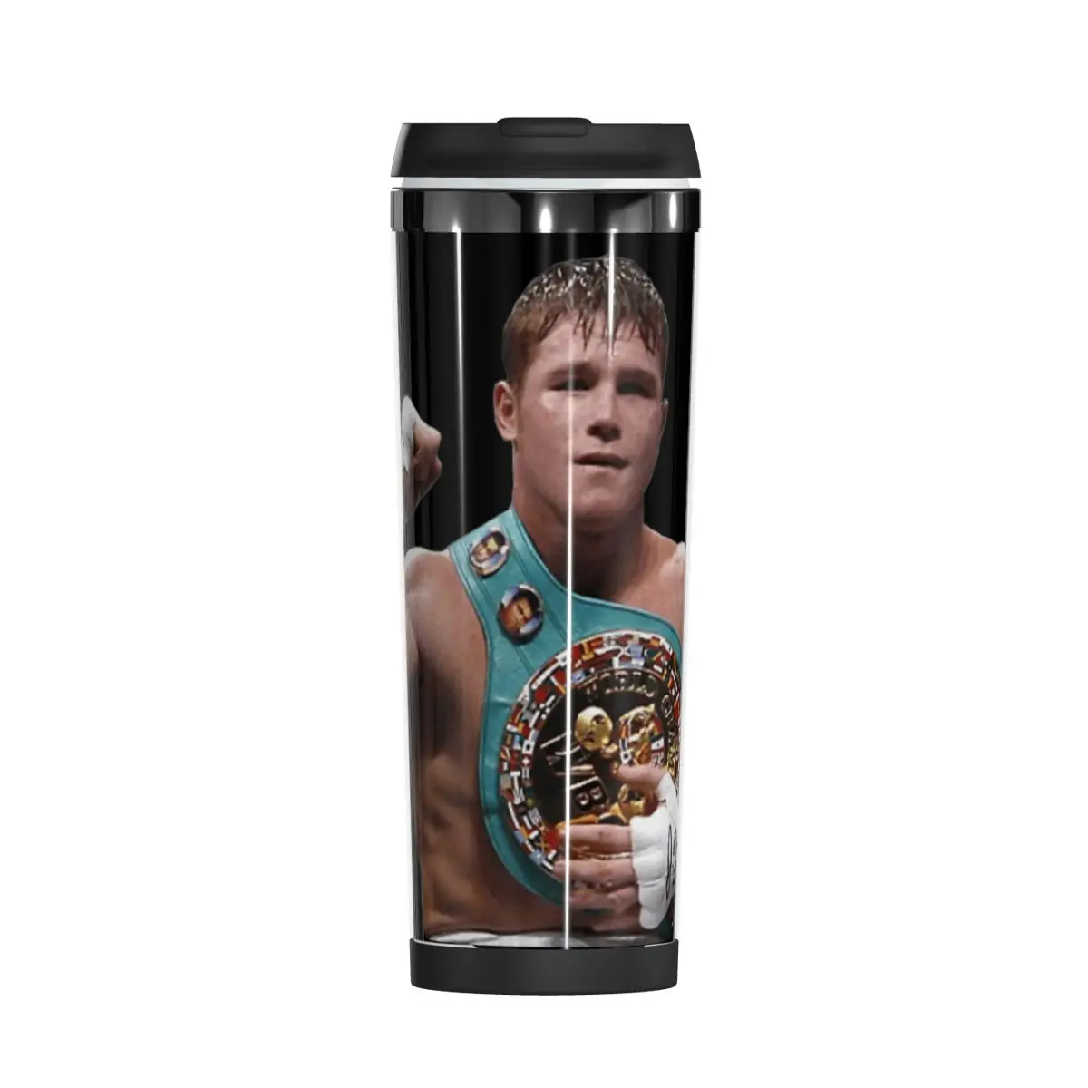 

Saul Canelos Alvarez Boxing Classic Double Insulated Water Cup Vintage Vacuum flask Mug Humor Graphic Heat Insulation tea cups