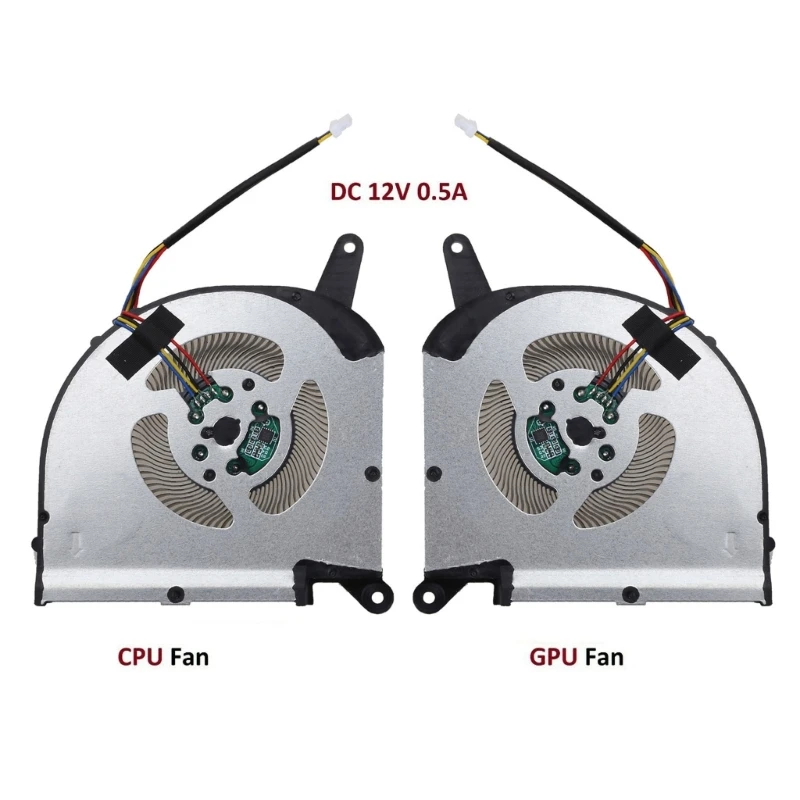 

Laptop GPU CPU Cooling Fan for Gigabyte AERO15 OLED 17 RP77 RP75W RP75 RP77XA