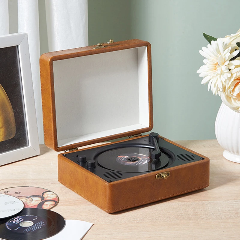 

Hoge Kwaliteit Retro Cd Speler Professionele Koorts Alle-In-Een Lossless Cd Speler Ingebouwde Luidspreker Bluetooth 5.0 Usb