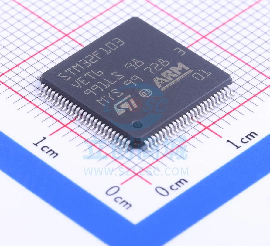 Флэш-память STM32F103VET6 посылка ARM, 72 МГц: 512K @ x8bit RAM: 64KB MCU (MCU/MPU/SOC)