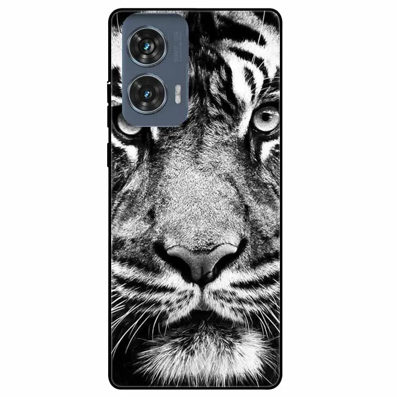 Чехол для Moto Edge 50 Fusion силиконовые модные мягкие чехлы из ТПУ с принтом Motorola Чехлы