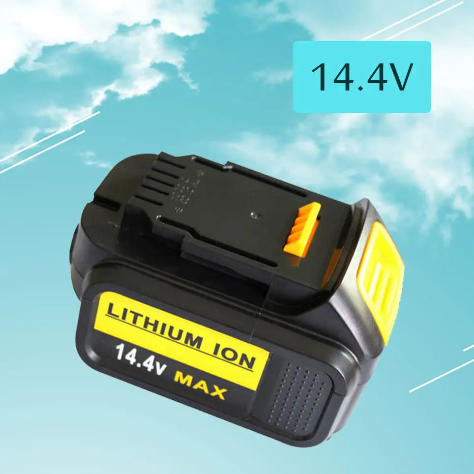 

2022 14.4V 12800mAh Power Tool Battery for DeWalt DCF835C2, DCF835L2, DCL030 XR, DCD936L2, DCD730C2 DCB140-XJ, DCB140, DCD735L2,