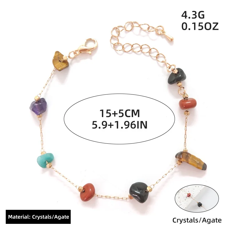 Модные нишевые дизайнерские ювелирные изделия из зеленого агата Корейская