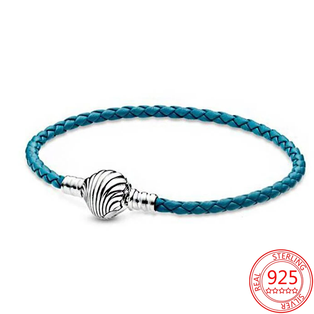 Классический браслет из стерлингового серебра 925 пробы застежка-цепочка с