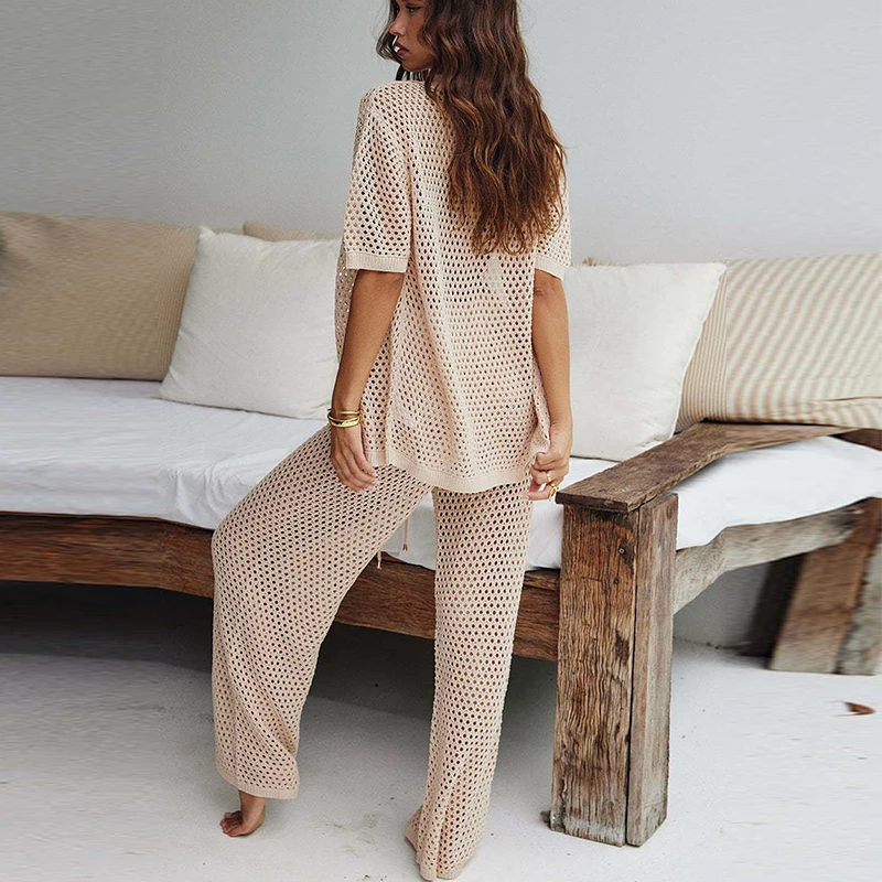 Женский трикотажный костюм