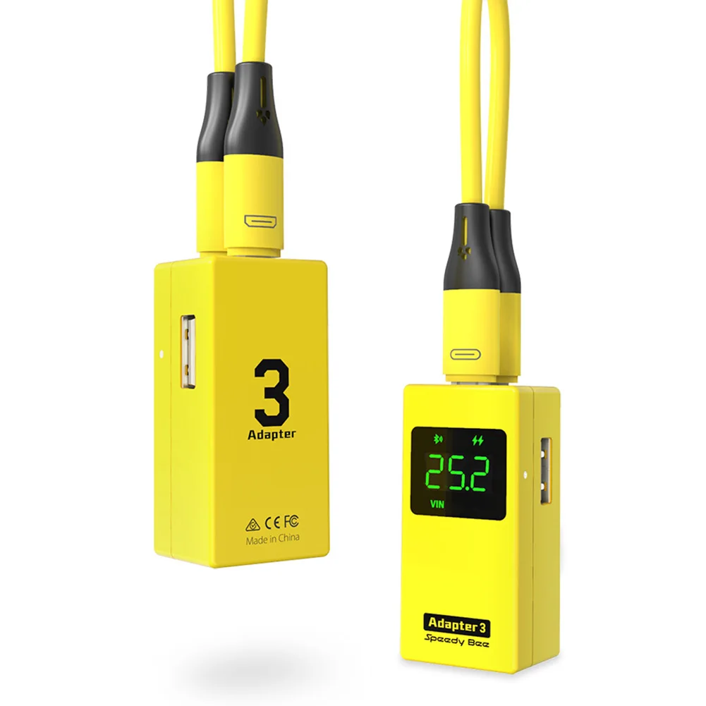 Фото Новый адаптер SpeedyBee 3 встроенных Bluetooth и загрузчика Blackbox, быстрое зарядное устройство USB мощностью 30 Вт с 8-битной прошивкой BLHeli_S ESC Updater №3