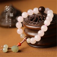 hot selling natural hand carved jade cyan jade lotus peng bracelet fashion jewelry accessories bangles men women lucky gifts
