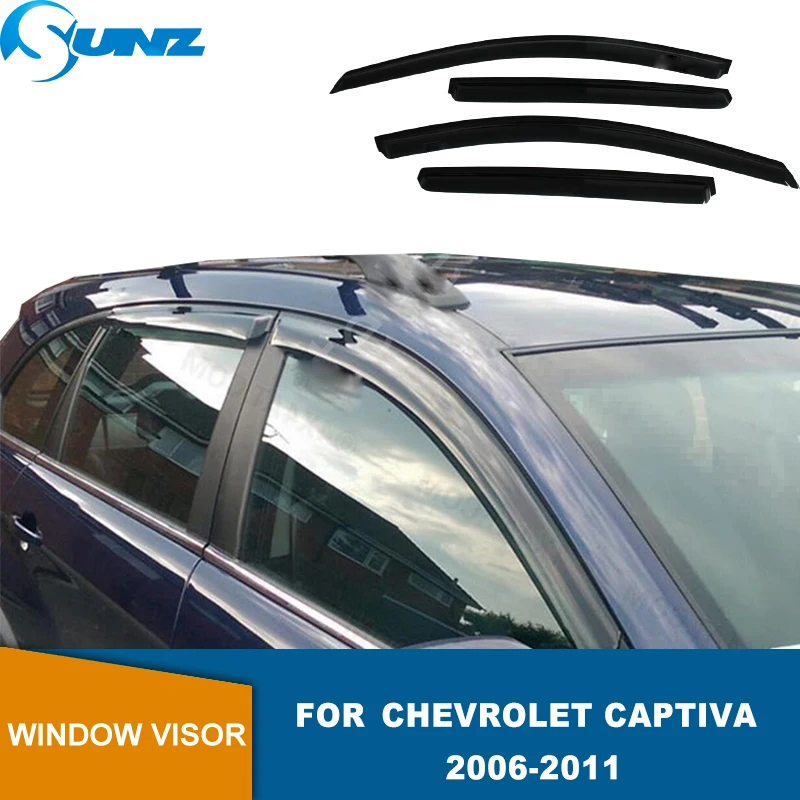 

Window Visor For Chevrolet Captiva 2006 2007 2008 2009 2010 2011 Side Window Vent Visor Sun Rain Deflector Guard Awning Shelter
