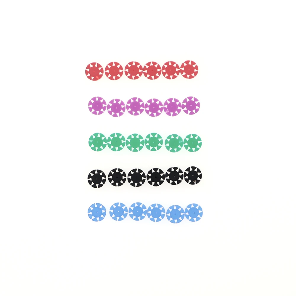 

100Pcs/Bag Dental Endo Files Stopper Disinfection Marking Circle Ring Counting