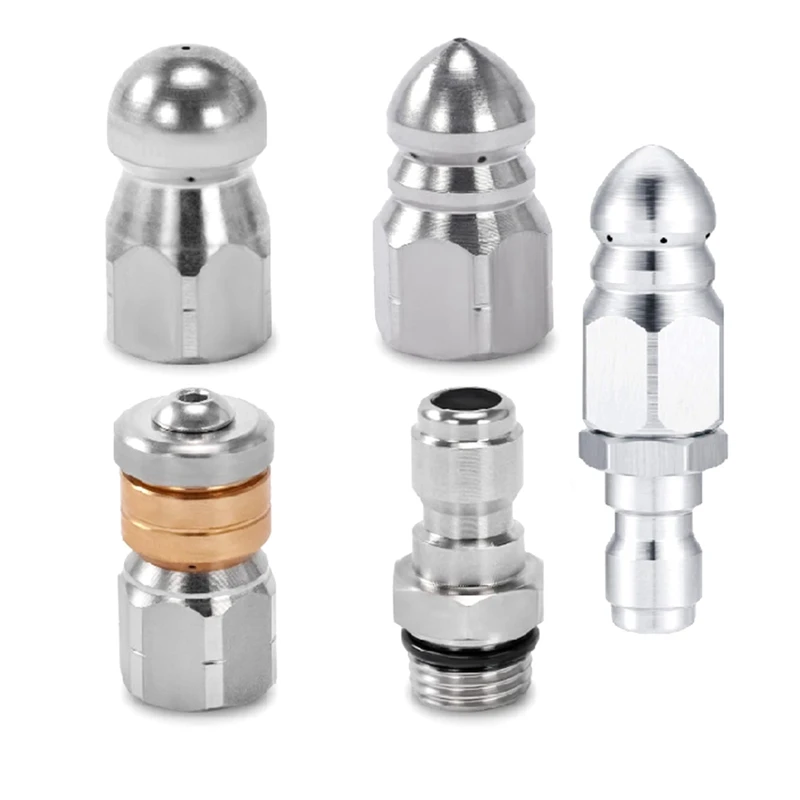 Канализационная Форсунка для мойки высокого давления комплект насадок очистки