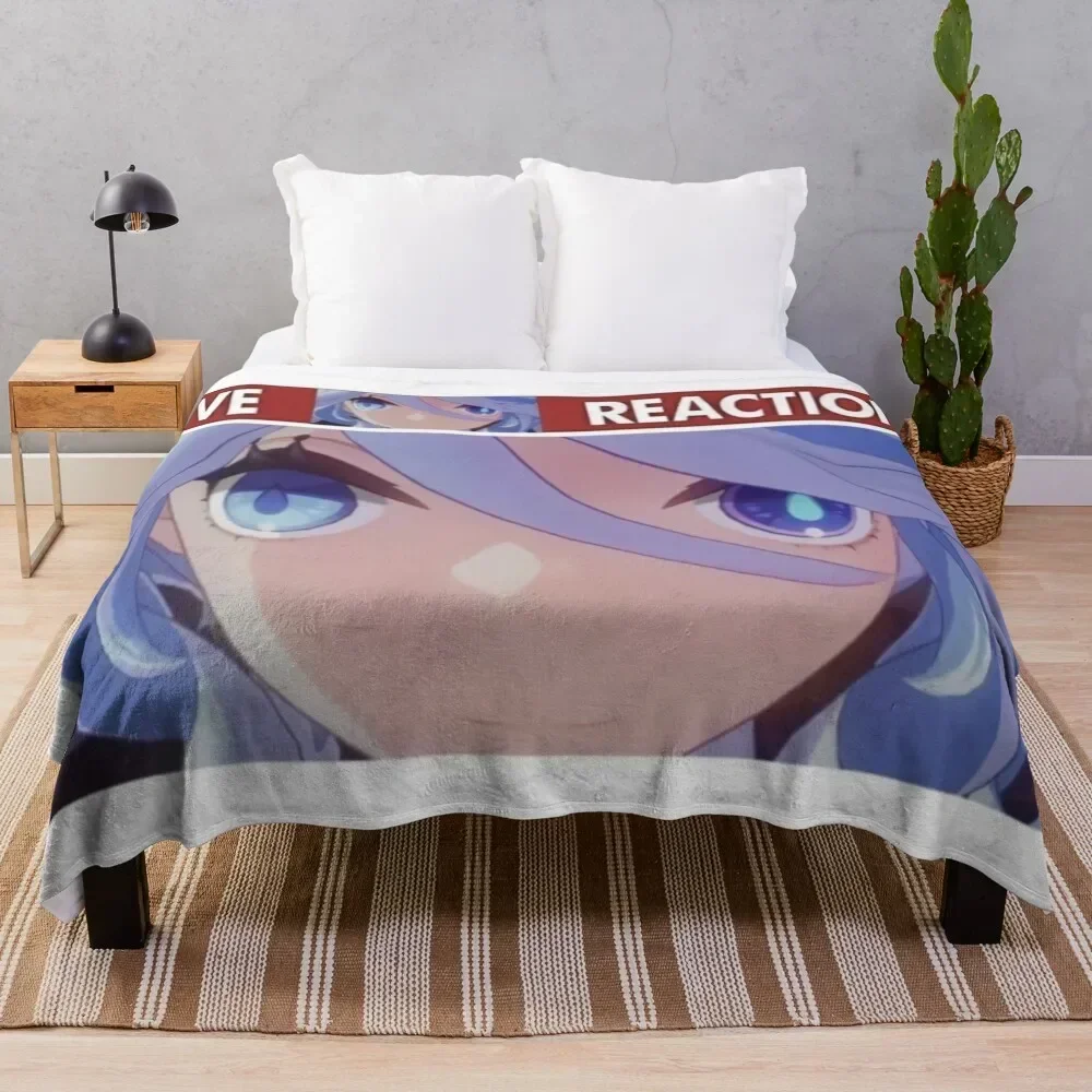 Широкое одеяло Furina с реалистичной реакцией пушистые детские одеяла