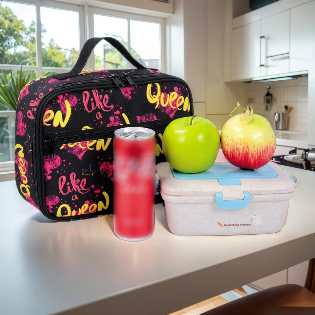Детский Ланч-бокс изолированная мягкая сумка мини-холодильник термос для