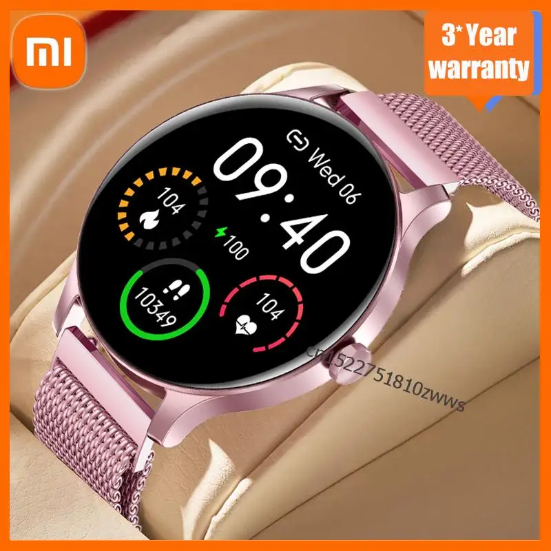 

Новинка женские умные часы Xiaomi 360*360 AMOLED HD экран IP68 Водонепроницаемый фитнес-трекер Смарт-часы мужские SPO2 HR для IOS Android