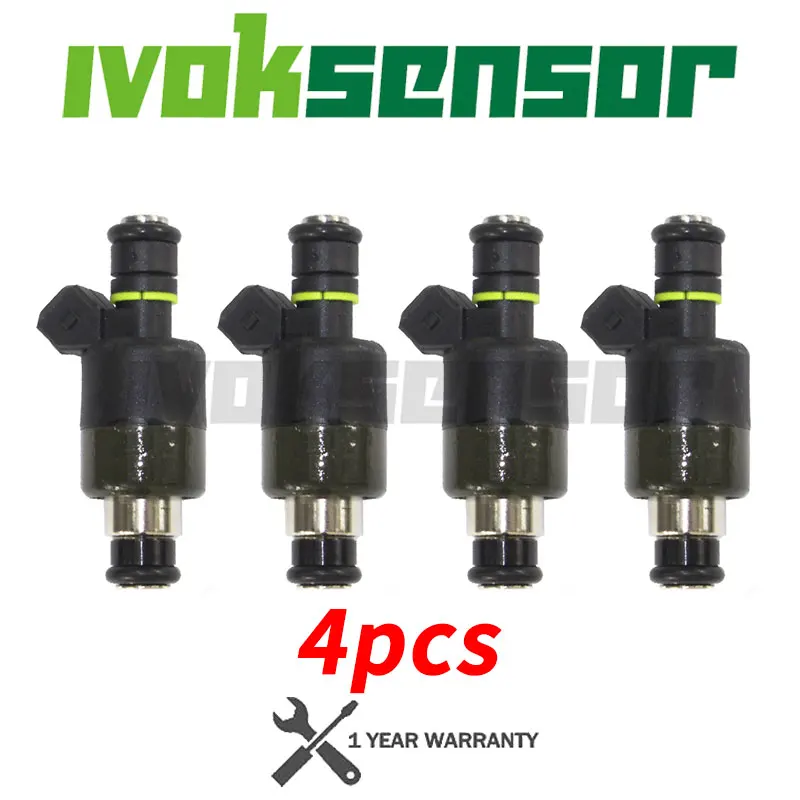 

4 шт. топливная форсунка для Daewoo Lanos 1,6 1999 2000 20001 2002 17108045 17103677 17109450