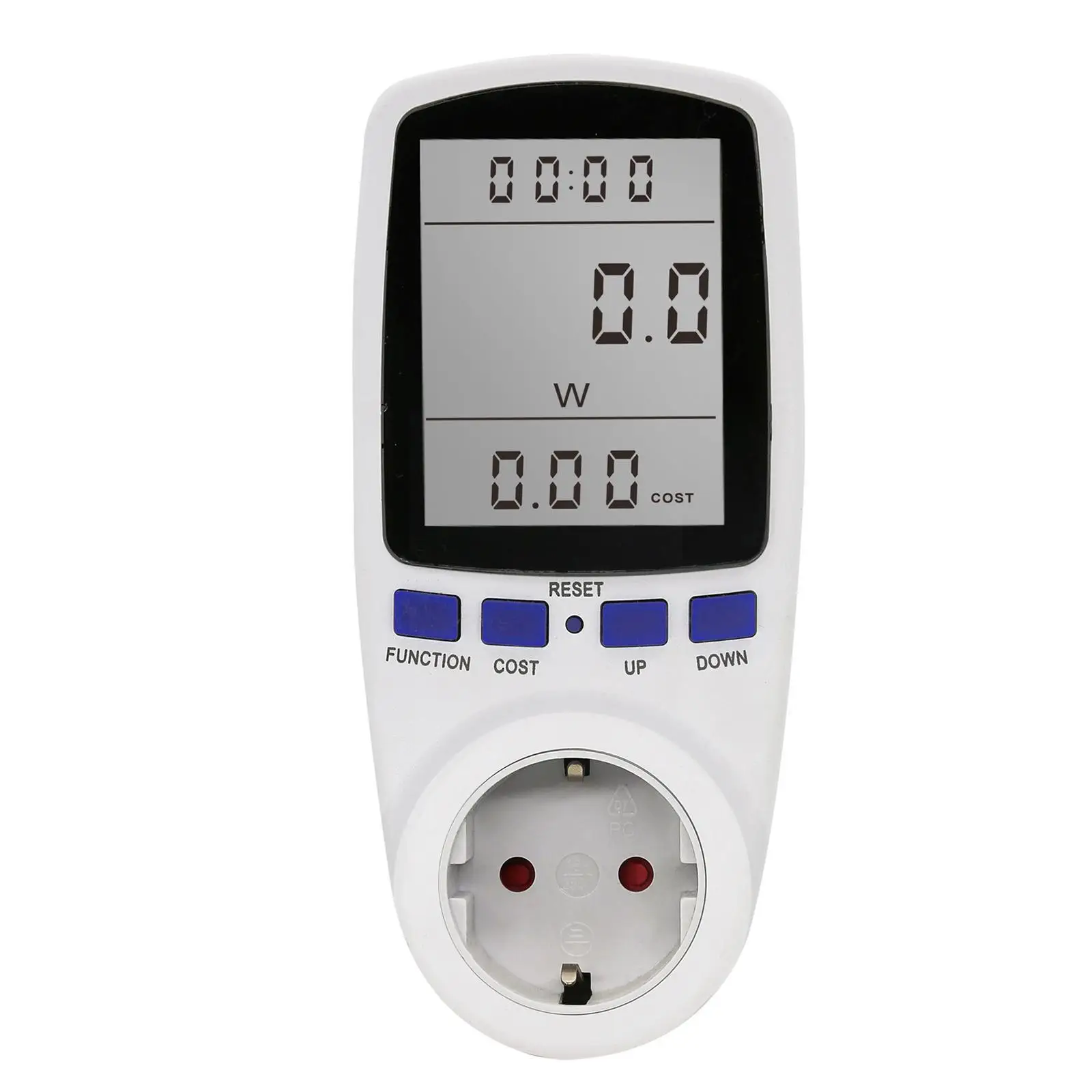 

Digital LCD Power Metering Socket Power Consumption Analyzer Kwh Meter Monitor Measurement Power Meter Billing Meter Energy E7V6