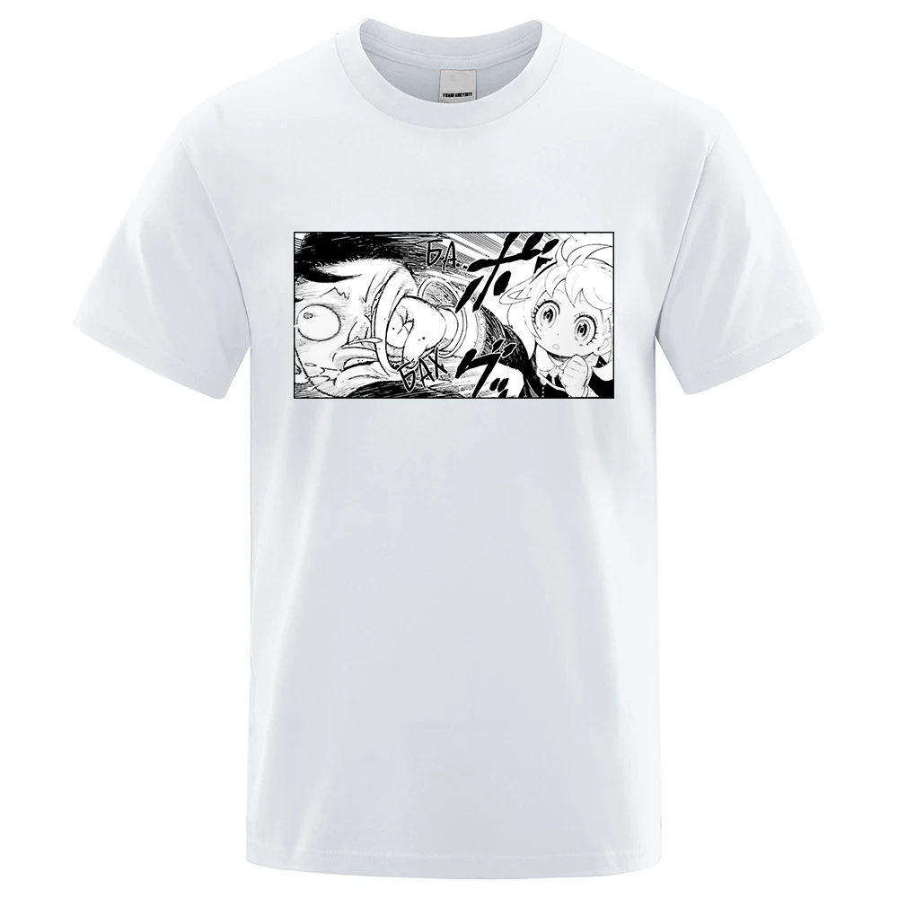 

Spy x Family Anya Vs Damian Art Tshirts Man Comfortable Tee Clothes Hot Casual Tops Personality 100% Cotton Loose Men T Shirt