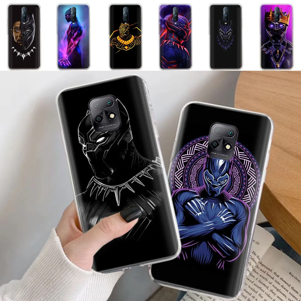 

Transparent Case for LG K61 K71 K52 K42 K92 K62 Q61 Q52 Q60 V60 THINQ5 G8 G8x ThinQ VELVET Stylo 6 V40 V50 Max Black Panther