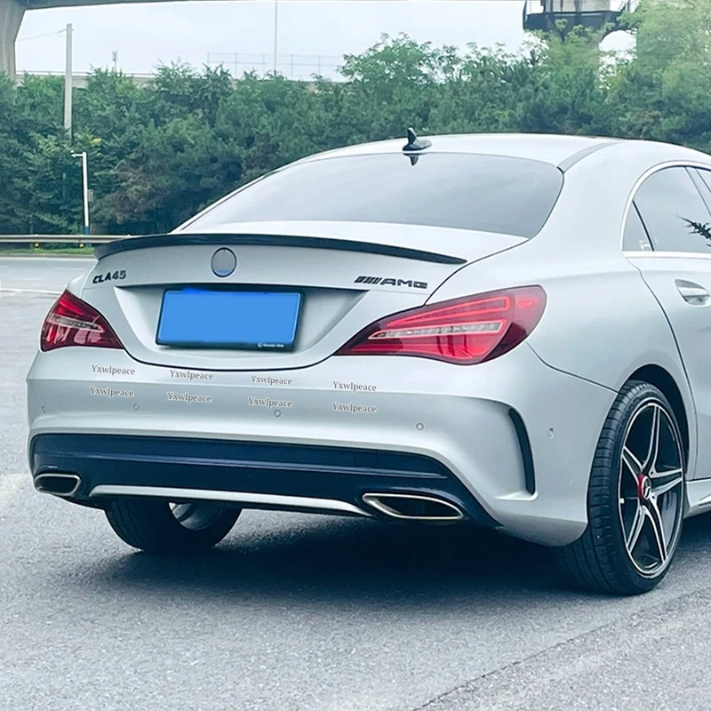 Высококачественный спойлер для заднего багажника из АБС-пластика Mercedes Cla C117 W117