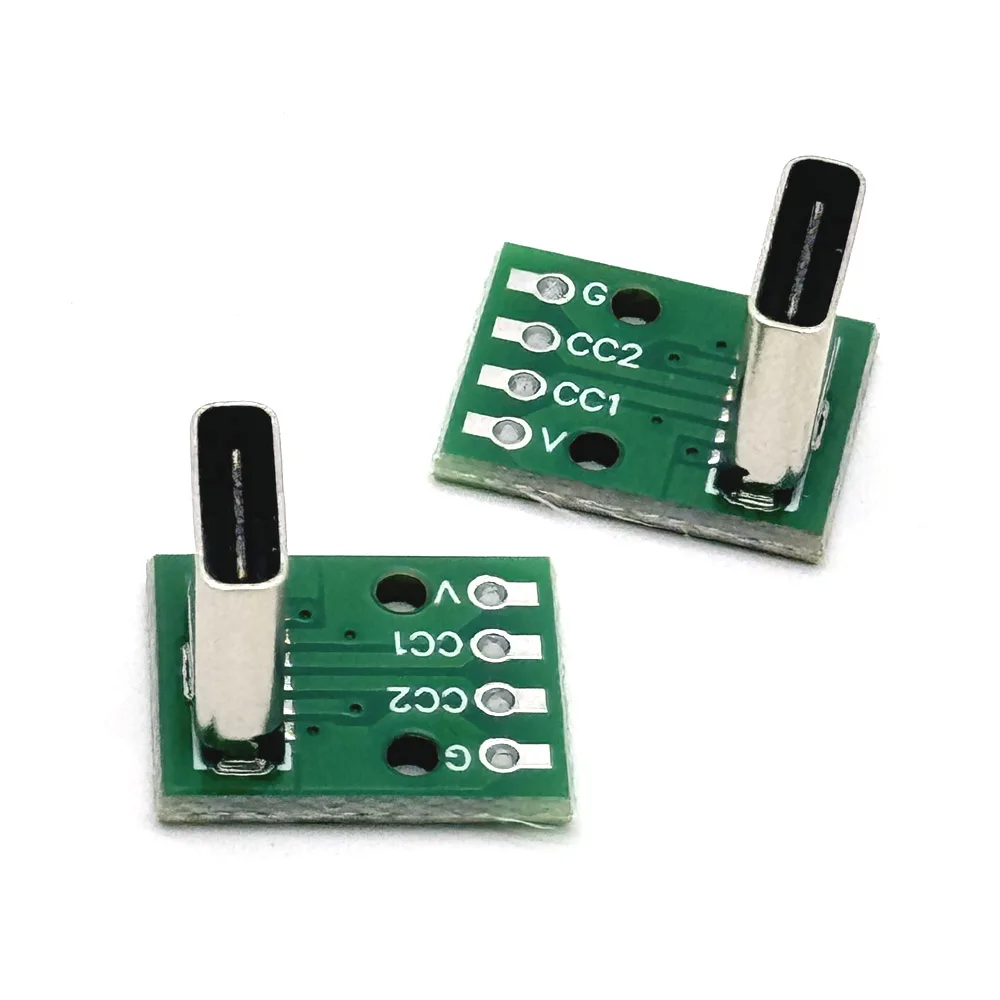 Печатная плата Type-c с кабелем преобразователь USB для DIP разъем мама