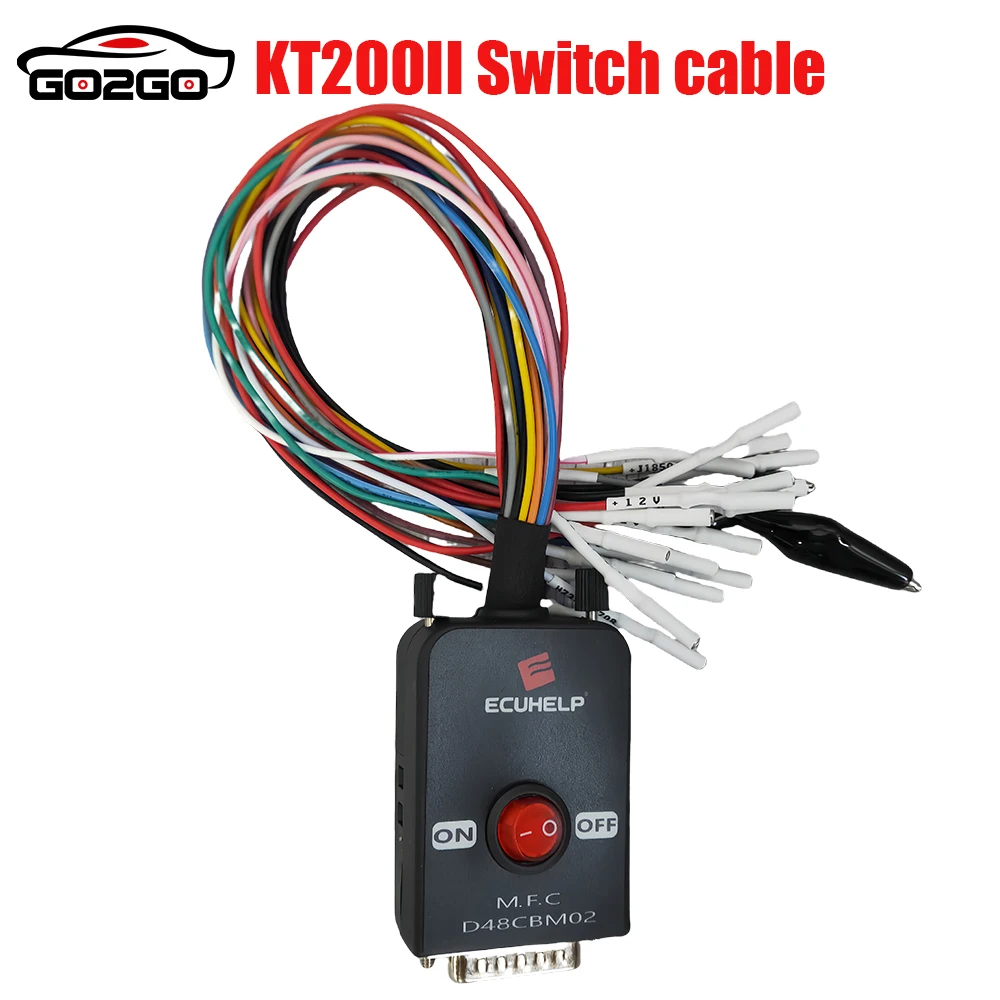 Многофункциональный кабель/кабель переключателя для ECUHELP KT200 KT200II ECU Programmer Car Truck via