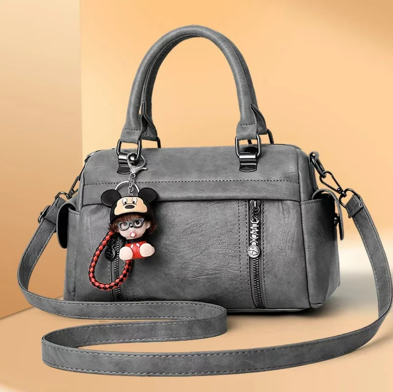 Женские сумки через плечо из искусственной кожи вместительные сумки-тоуты