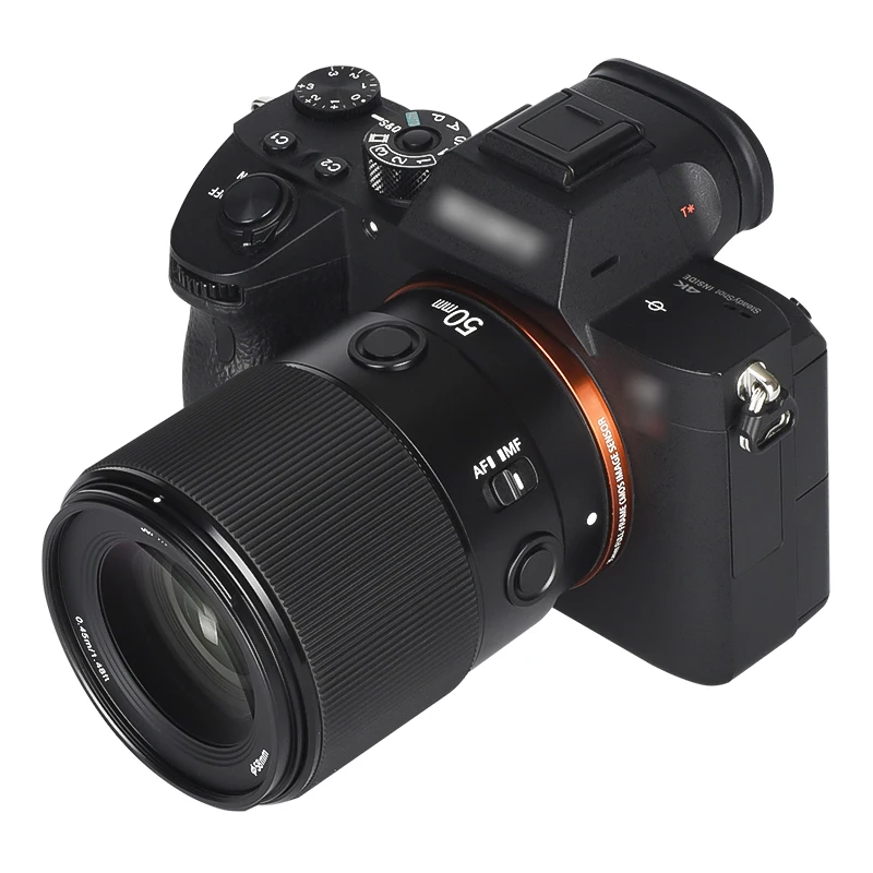 Фото Полнокадровый объектив YONGNUO 50 мм F1.8S DF DSM для Sony E-Mount A6300 A6400 A6500 NEX7 APS-C с автофокусом AF/MF №4