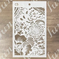 spring new tulum layered stencils reusable handmade diy embossing scrapbooking photo stamp greeting card crafts decoration molds