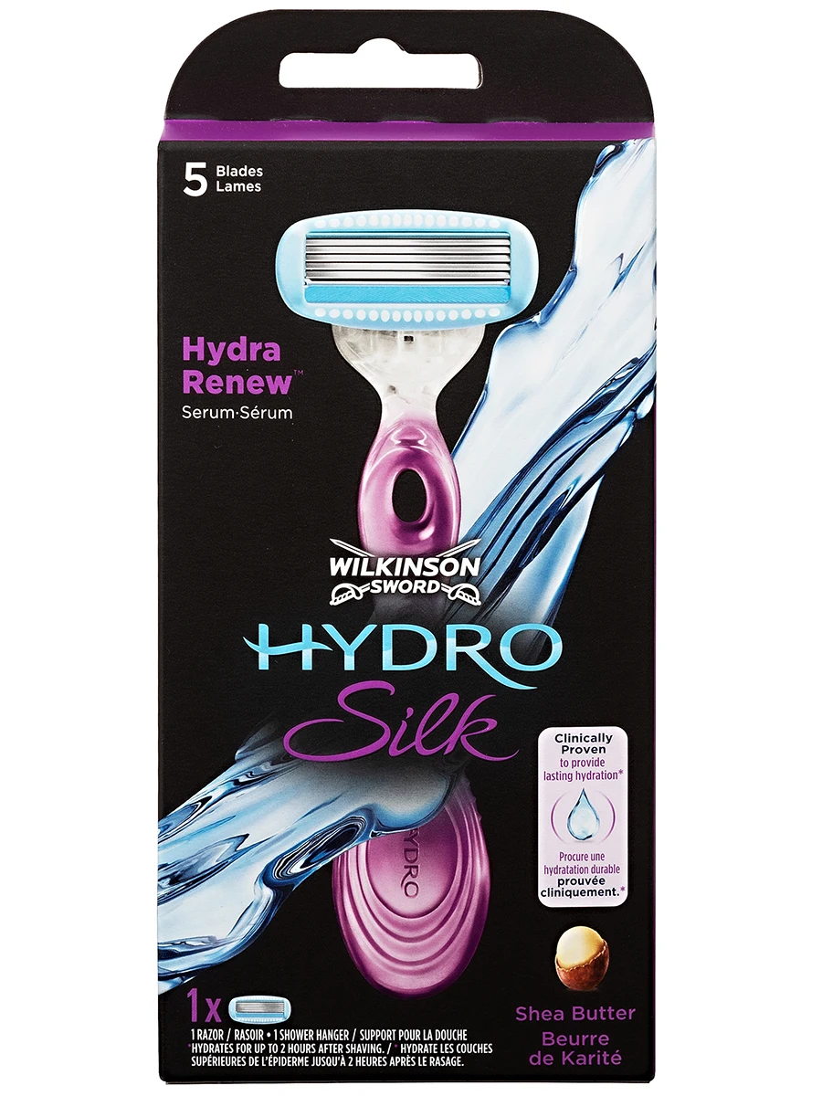 Wilkinson Sword Hydro Silk Станок для бритья женский с 1 сменной кассетой. | Красота и здоровье