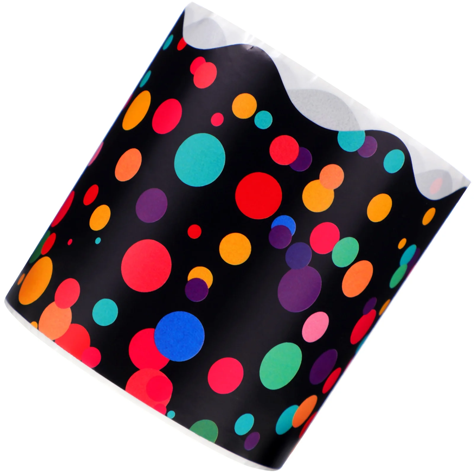 

Colorful Polka Dot Stickers Bulletin Board Borders Delicate Decorative Trim Classroom Accessory Cartoon Wear-resistant