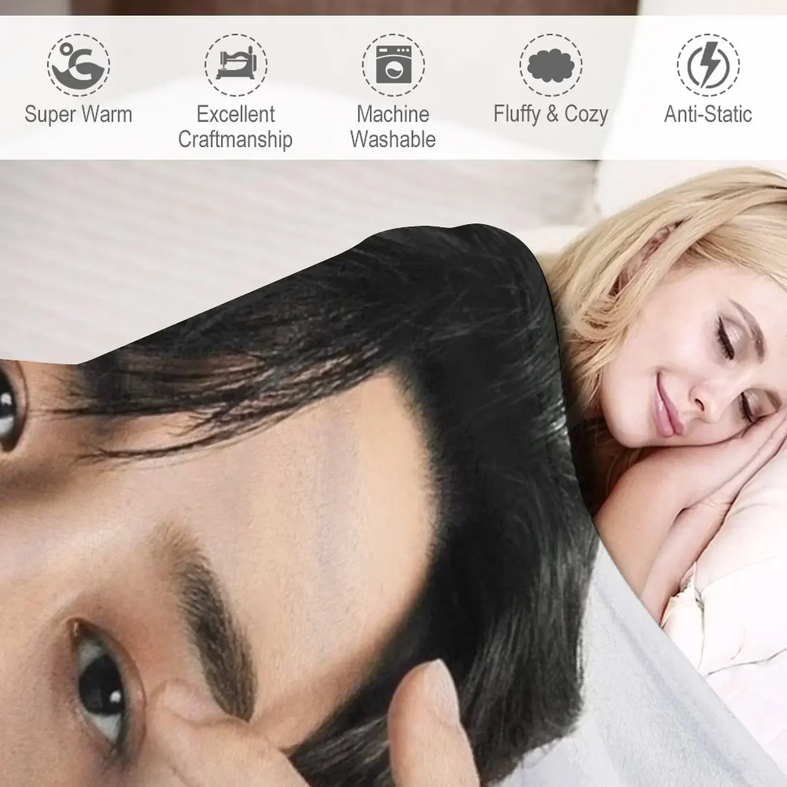 Я люблю песня Кан - ? Одеяло с прогнозом любви и погоды для ребенка очень большие