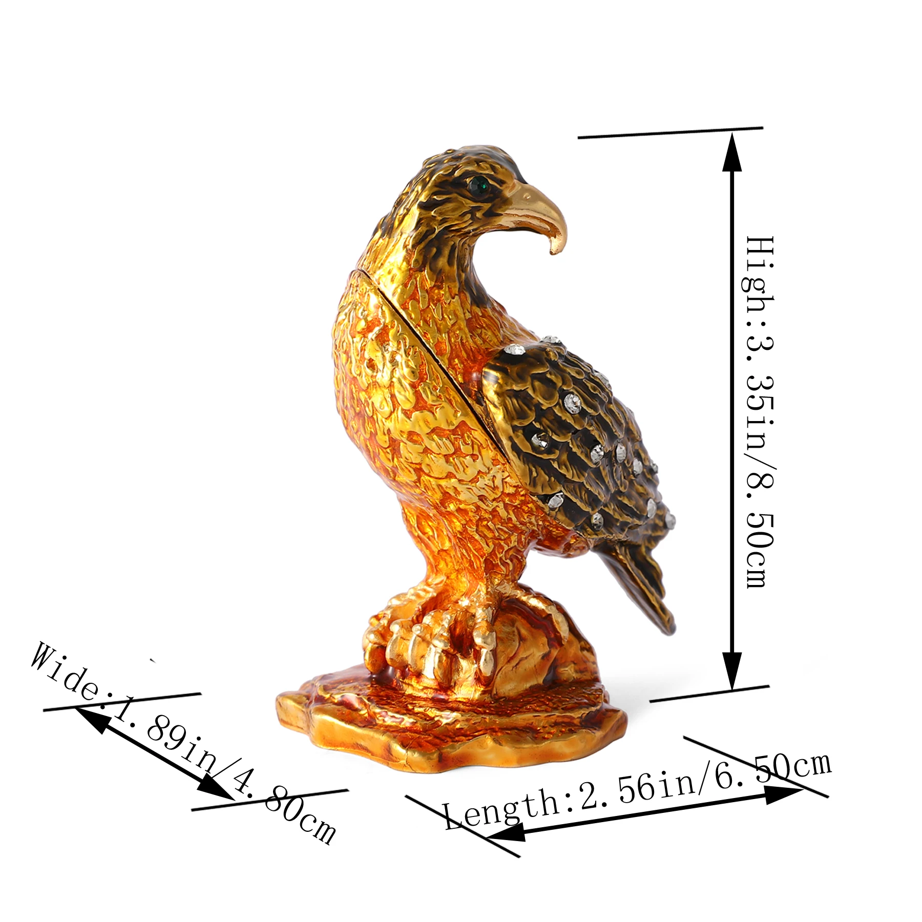 

QIFU Designs Metal Animals Bird Home Decor Gift