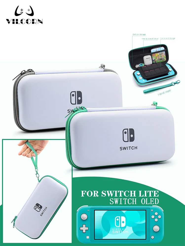 Storage Bag for Nintendo Switch /LITE /OLED Carrying Case Cover for Switch Accessories Kit